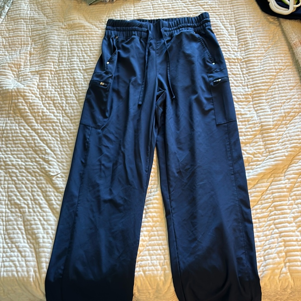 butter soft high waisted scrub pants